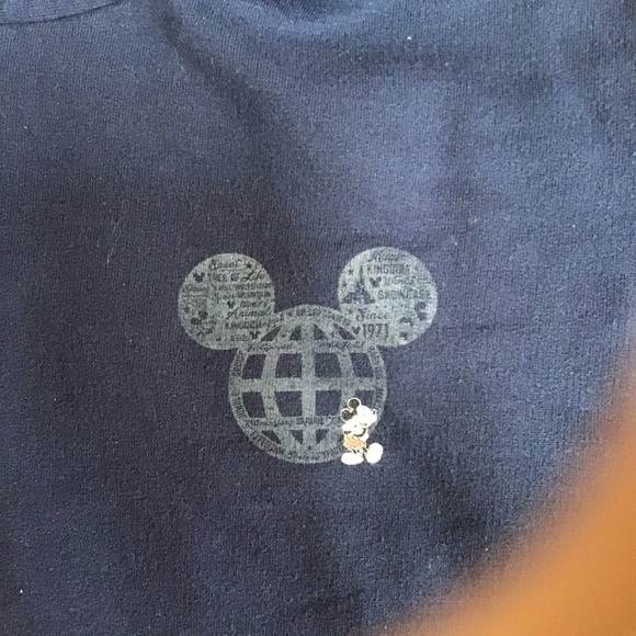 Disney World Navy hoodie - Picture 4 of 4